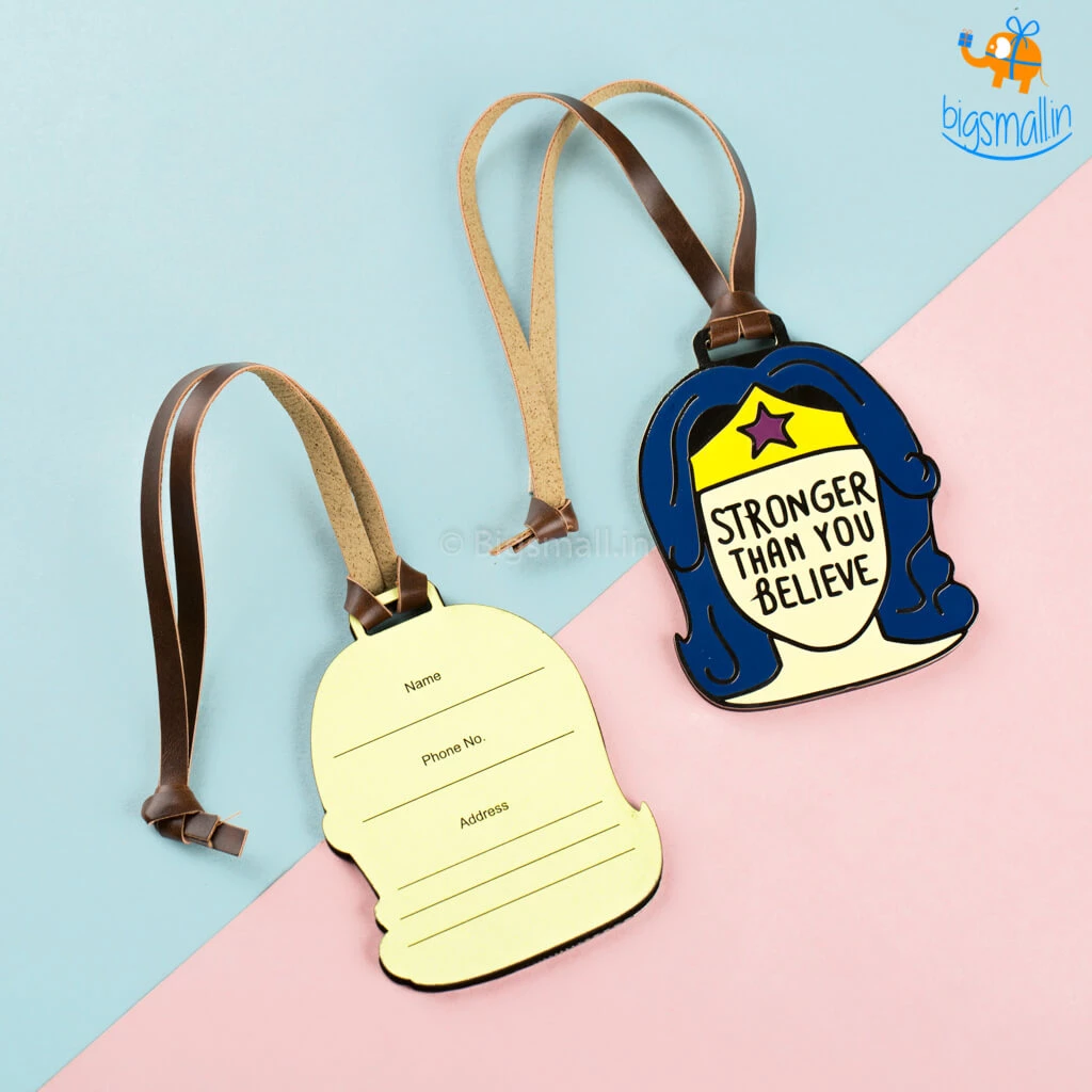 Bigsmall_piu Wonder Woman Luggage Tag