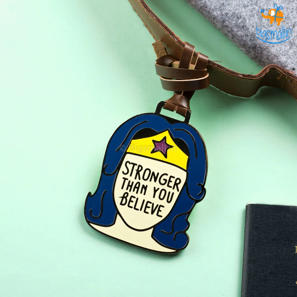 Bigsmall_piu Wonder Woman Luggage Tag