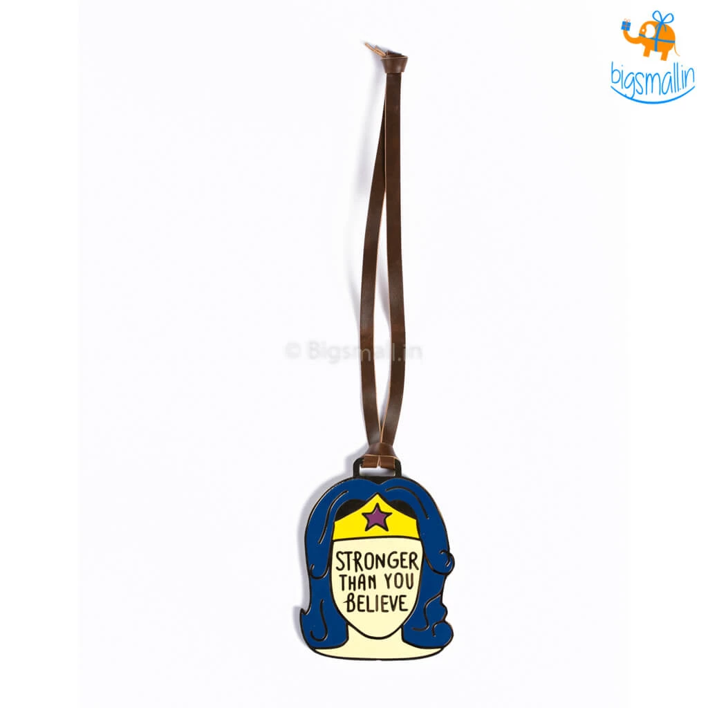 Bigsmall_piu Wonder Woman Luggage Tag
