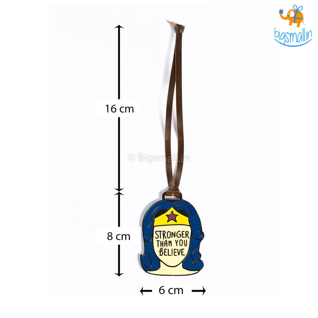 Bigsmall_piu Wonder Woman Luggage Tag