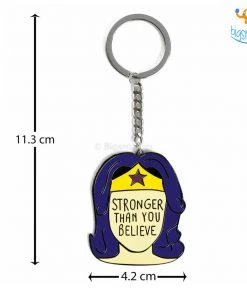 Bigsmall_piu Wonder Woman Metallic Keychain All Of It