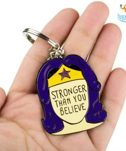 Bigsmall_piu Wonder Woman Metallic Keychain All Of It