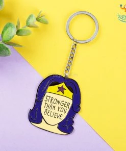 Bigsmall_piu Wonder Woman Metallic Keychain All Of It