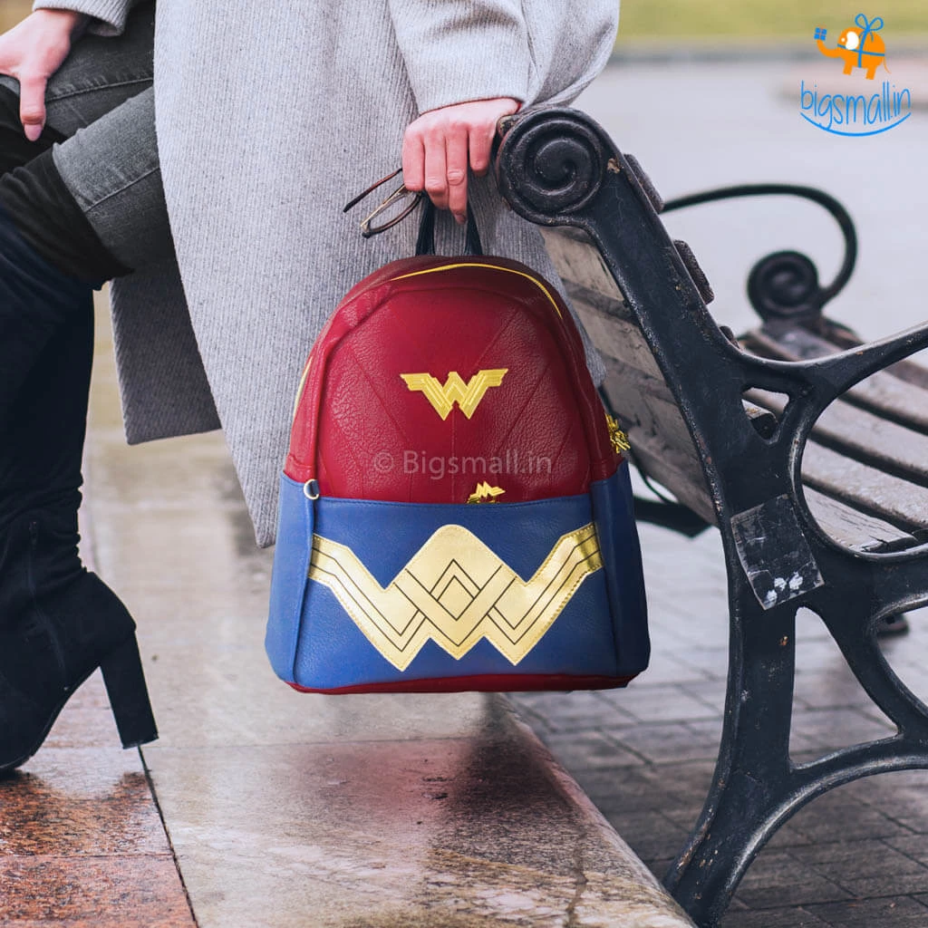 Bigsmall_hmk Sale Wonder Woman Mini Backpack