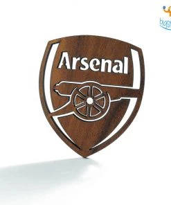 Bigsmall_cc All Of It Arsenal Laser Cut Wooden Coasters - Set Of 4