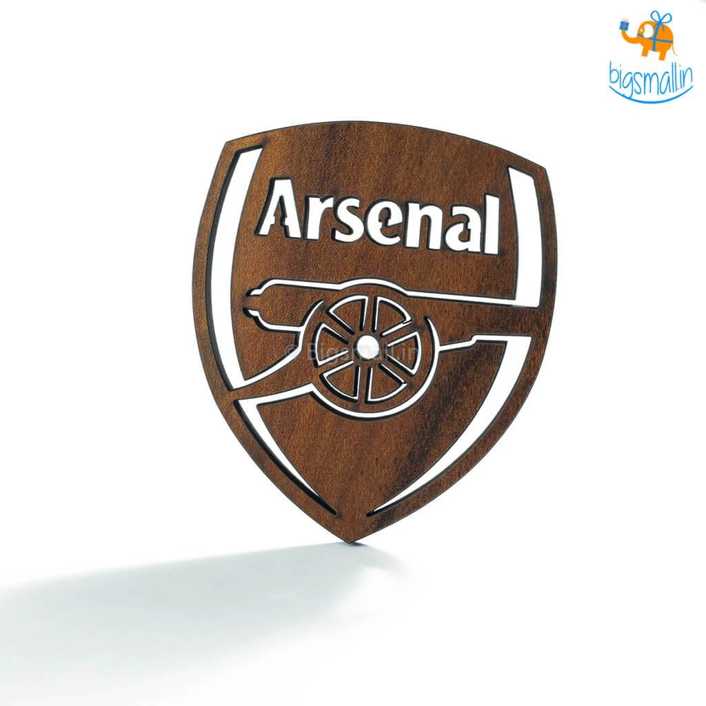 Bigsmall_cc All Of It Arsenal Laser Cut Wooden Coasters - Set Of 4