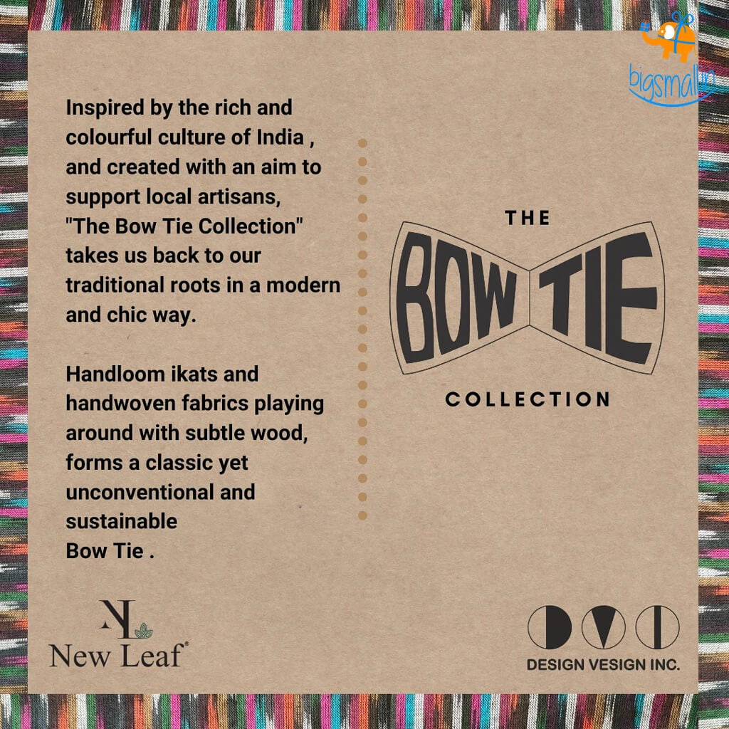 DesignWesign Handcrafted Wooden Bow Tie Father's Day