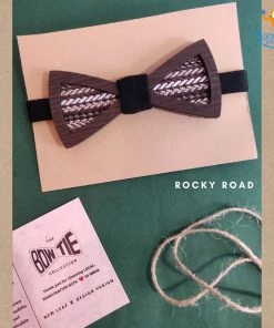 DesignWesign Handcrafted Wooden Bow Tie Father's Day