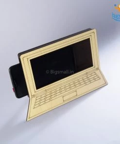 Indian Craft Wooden Computer Phone Holder