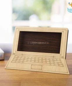 Indian Craft Wooden Computer Phone Holder