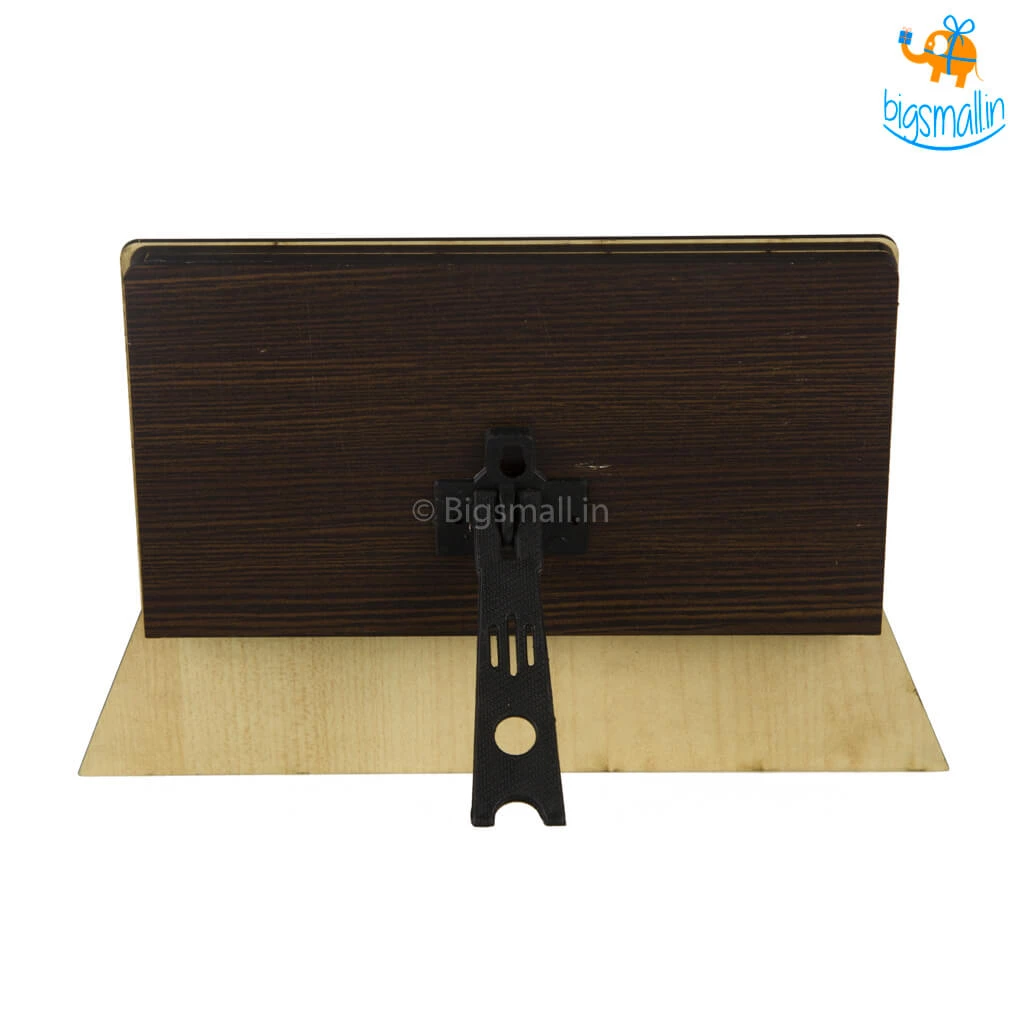Indian Craft Wooden Computer Phone Holder