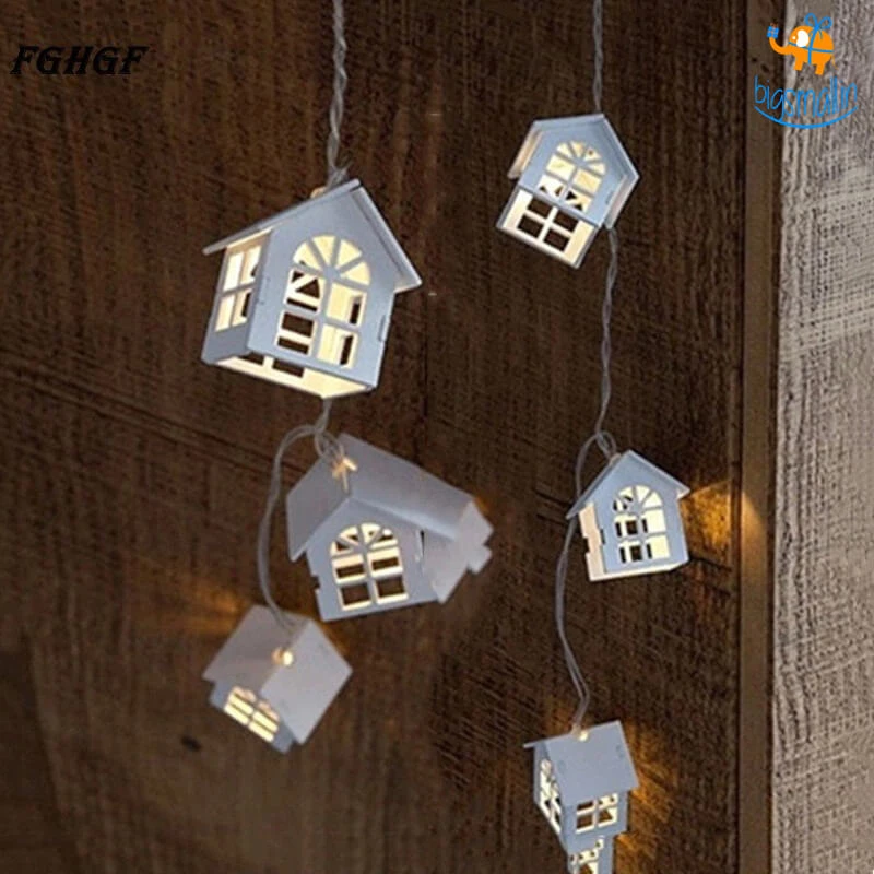 PunitSB Corporate Wooden Home Fairy Lights