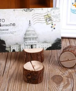 VinnyC Wooden Logs Polaroid Photo Holder - Set Of 10 All Of It