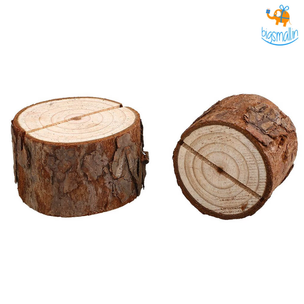 VinnyC Wooden Logs Polaroid Photo Holder - Set Of 10 All Of It