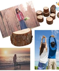 VinnyC Wooden Logs Polaroid Photo Holder - Set Of 10 All Of It