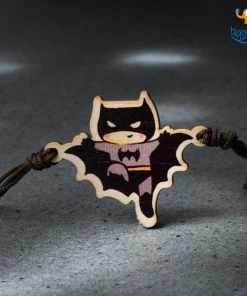 Bigsmall_cc Batman Wooden Rakhi All Of It