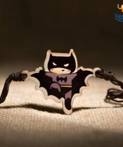 Bigsmall_cc Batman Wooden Rakhi All Of It