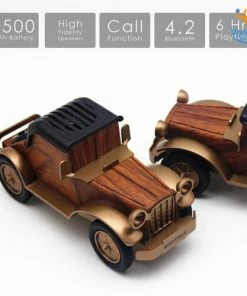 District 9 Father's Day Vintage Car Bluetooth Speaker