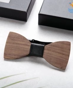 VinnyC Wooden Bow Tie