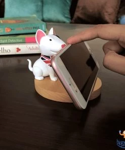 AmyLi 3D Wooden Doggo Mobile Stand