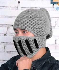 Big Daddy New Knitted Knight Helmet