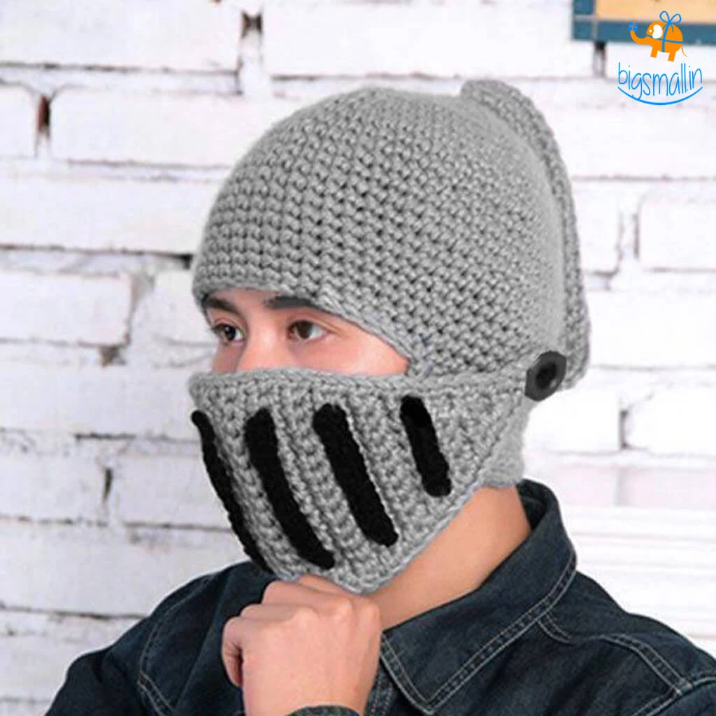Big Daddy New Knitted Knight Helmet