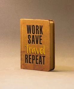 Mooch Design Studio Travel Life A6 Notebook With Elastic