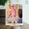 Chitra Chaya Father's Day Personalized Wooden Print Frame | COD Not Available