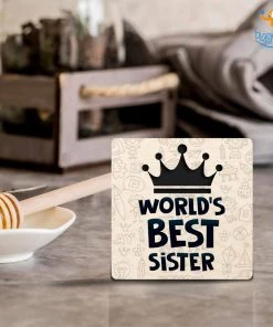 Bigsmall_cc Best Sister Wooden Coasters All Of It