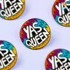 Bigsmall_piu All Of It Yas Queen Lapel Pin