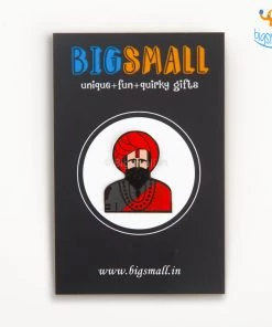 Bigsmall_piu Yogi Baba Lapel Pin