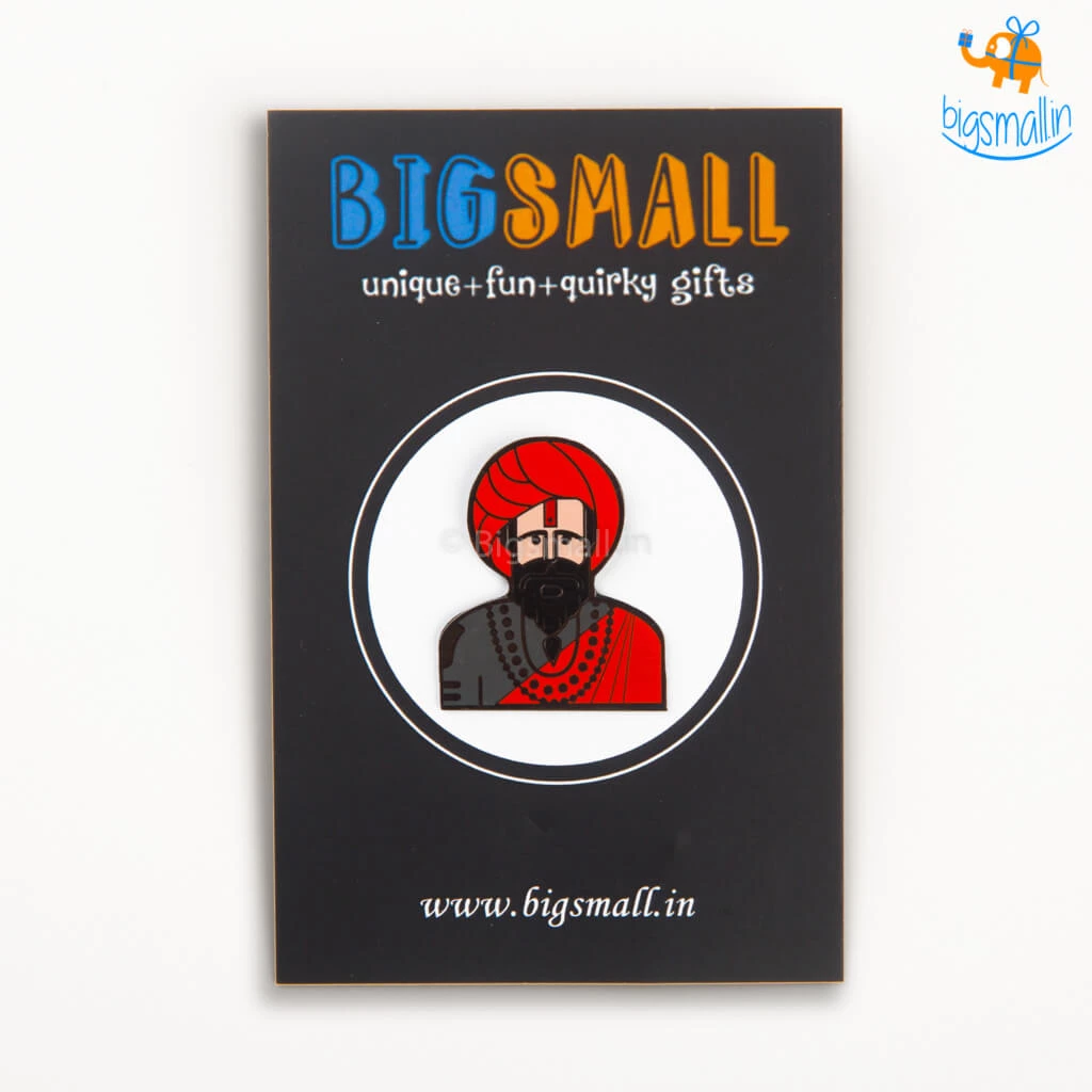 Bigsmall_piu Yogi Baba Lapel Pin