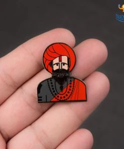 Bigsmall_piu Yogi Baba Lapel Pin