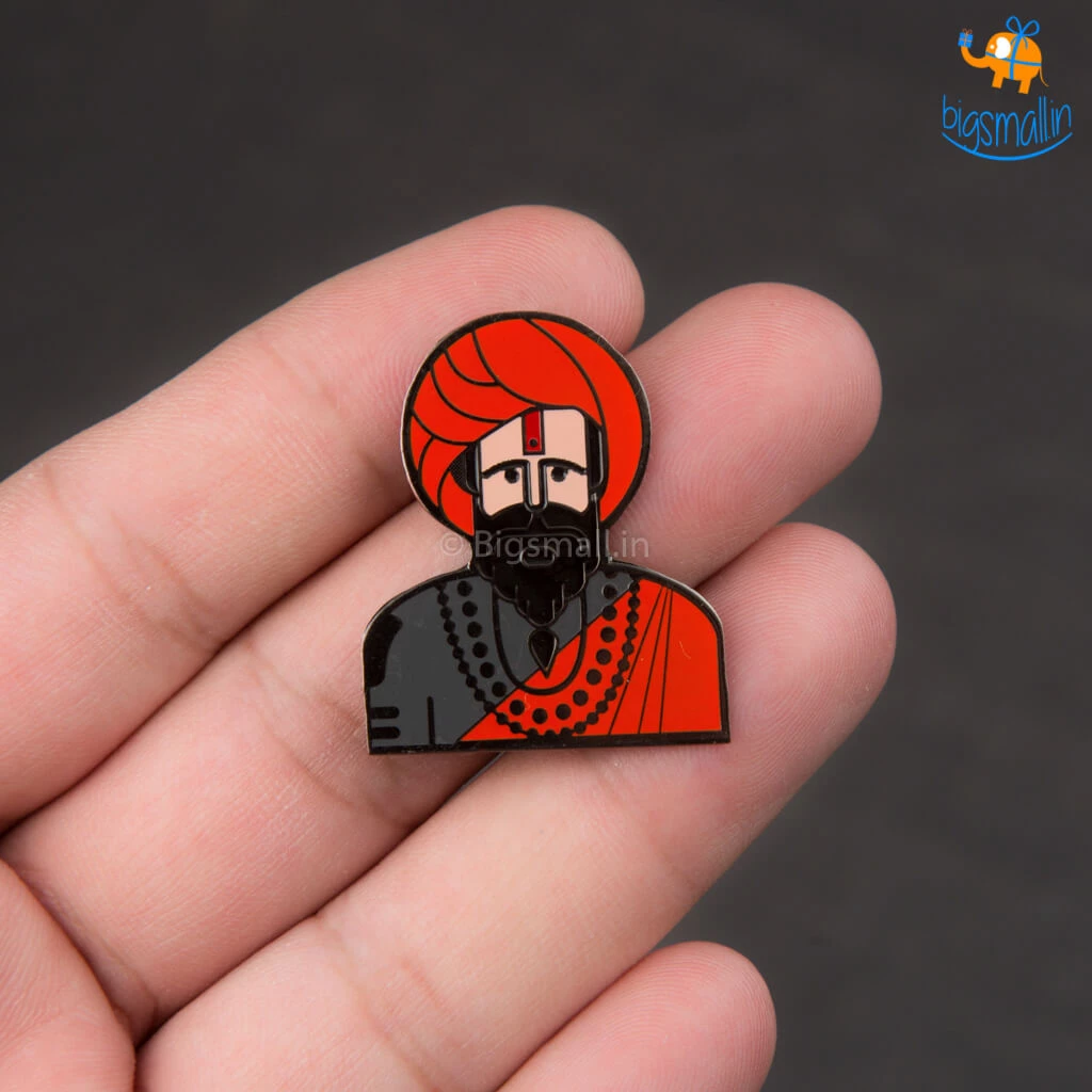Bigsmall_piu Yogi Baba Lapel Pin