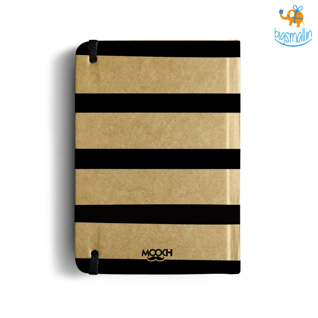 Mooch Design Studio All Of It YOLO A6 Notebook With Elastic