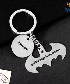 Bigsmall_piu All Of It Be My Batman Metallic Keychain