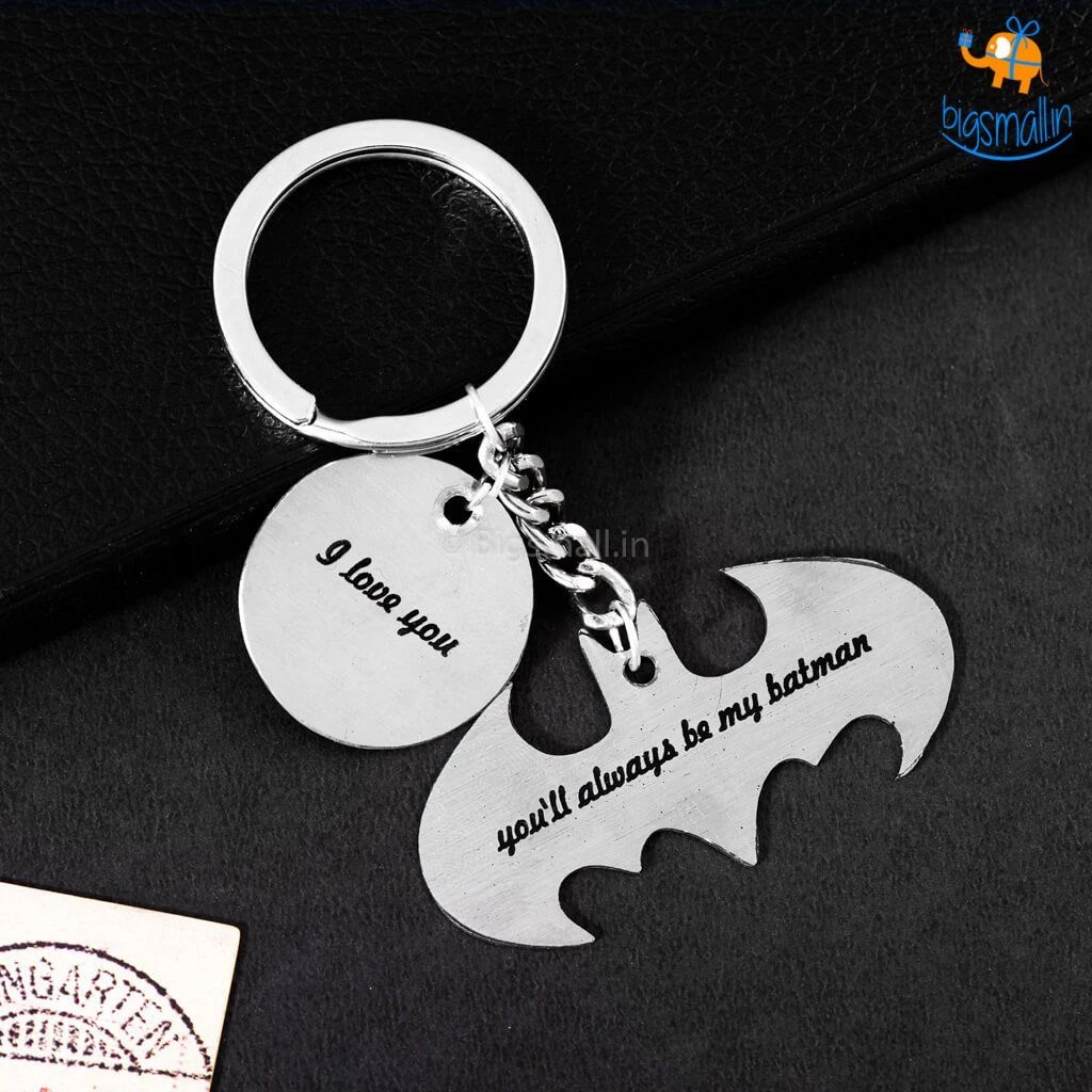 Bigsmall_piu All Of It Be My Batman Metallic Keychain