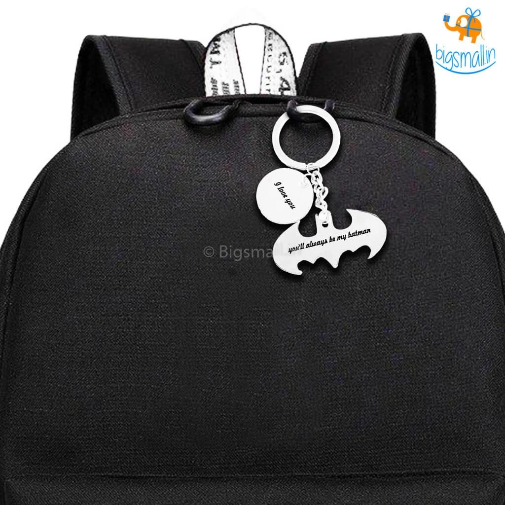 Bigsmall_piu All Of It Be My Batman Metallic Keychain