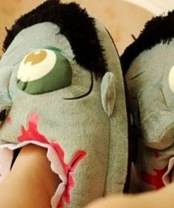 VinnyC Plush Zombie Slippers