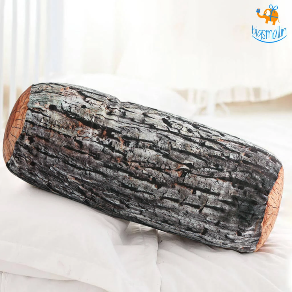 Stybuzz Wooden Log 3D Cushion