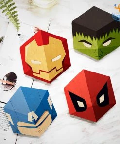 Bigsmall_cc Wooden Superhero Fridge Magnets - Set Of 6 All Of It