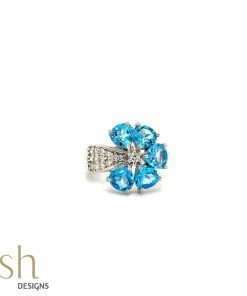 Ash Designs All Of It Morning Glory Semi-Precious Ring