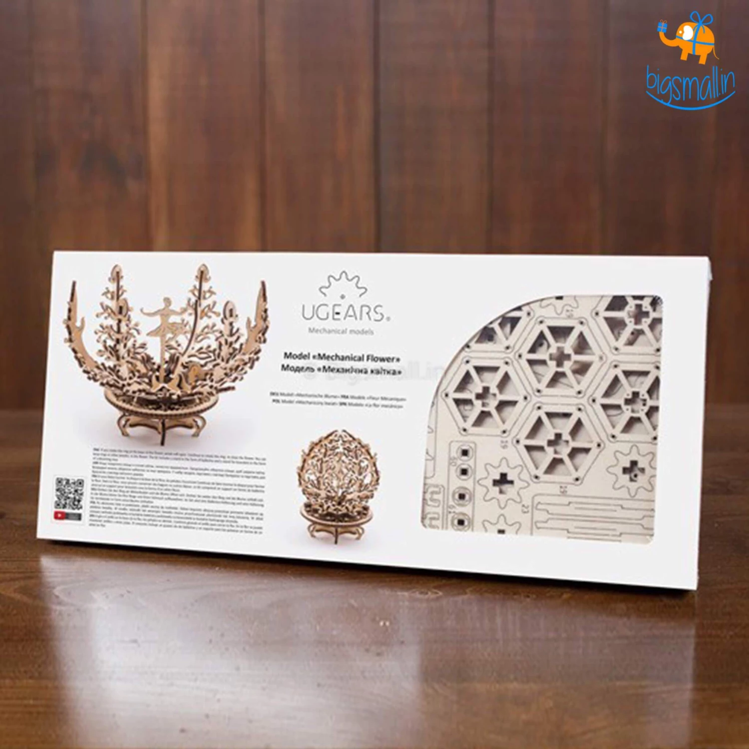 Ugears Mechanical Flower-Etui Puzzle